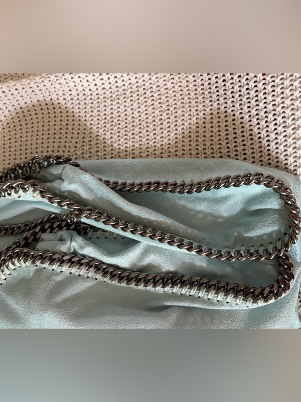 Stella McCartney Falabella Chain-Link Tote - Picture 7 of 9